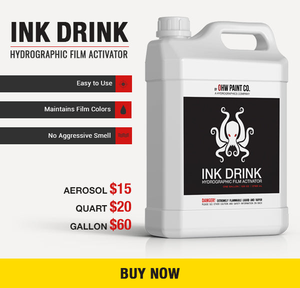 Ink Drink Hydrographic Film Activator