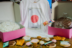 concha tshirt and accessories 