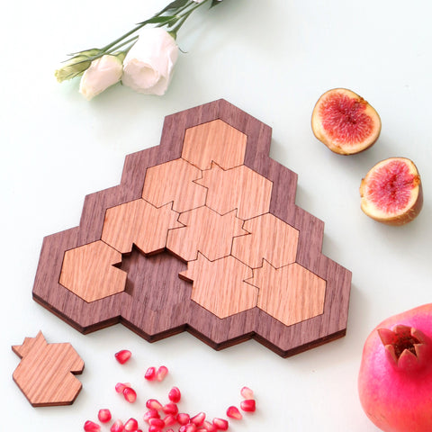 Father's day gift idea #1 - Wooden puzzles - for fathers who like mind challenges.