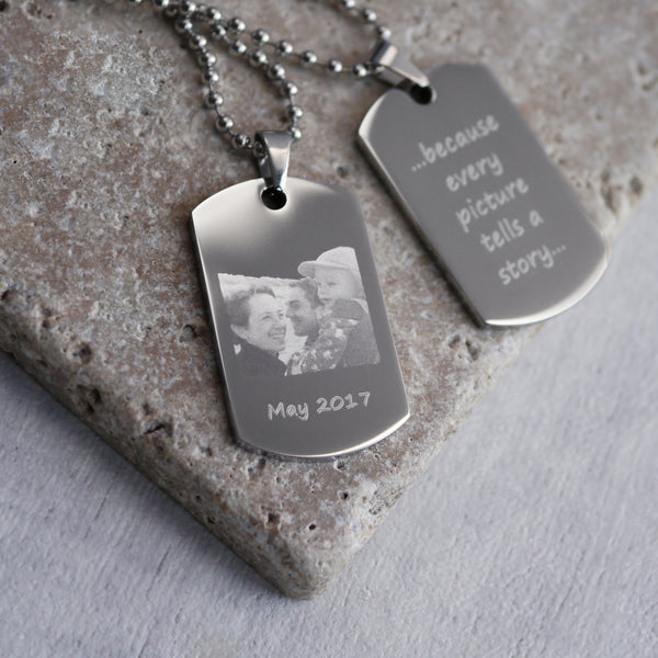 engraved dog tags