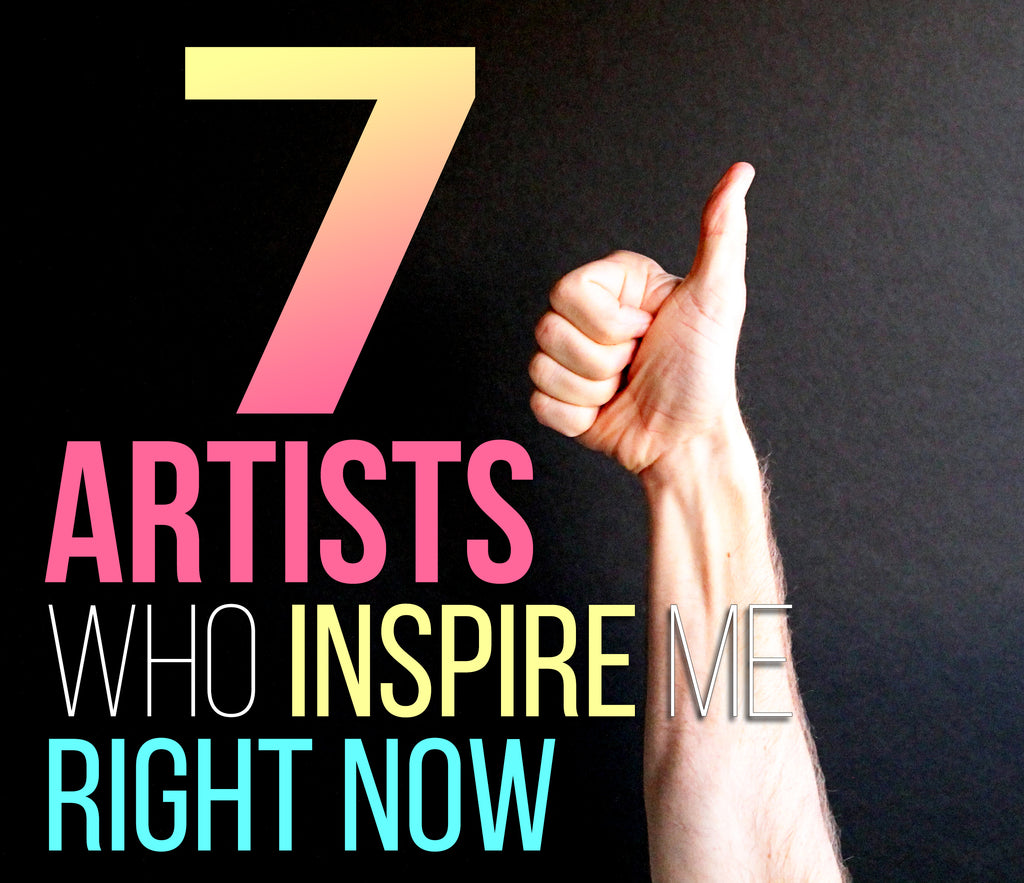 7 inspirational artists, selection by Stephen Lursen