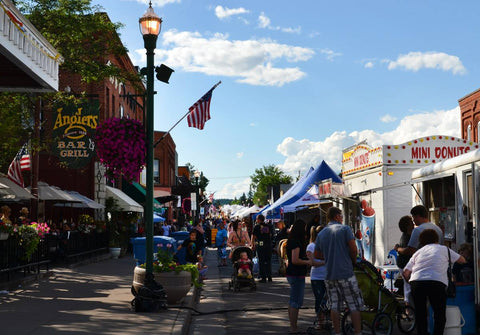Musky Festival on Main Street Downtown Hayward WI - Visit Outdoor Ventures
