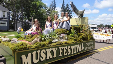 Musky Festival Annual Parade -June - Hayward Wisconsin