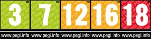 PEGI Rating Symbols