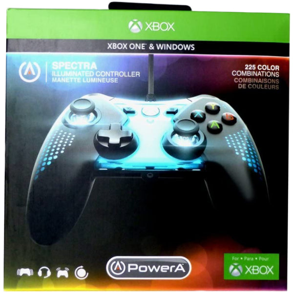 powera spectra enhanced illuminated wired controller for xbox one