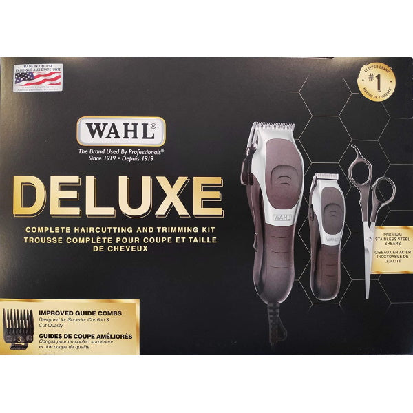 wahl deluxe hair cutting kit