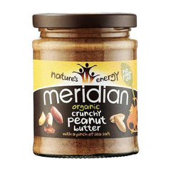 Meridian Organic Crunchy Peanut Butter with Salt 280g