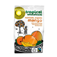 Tropical Wholefoods Organic Fair Trade Sun Dried Mango 100g - Purayou