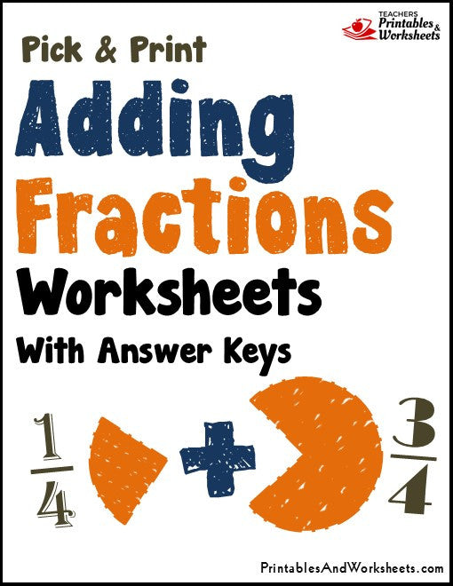 Adding Fractions Worksheets - Printables & Worksheets