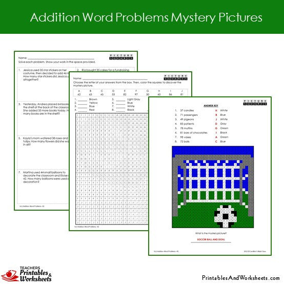 2nd-grade-addition-word-problems-mystery-pictures-coloring-worksheets-printables-worksheets