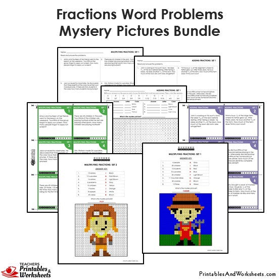 4th-grade-fraction-word-problems-mystery-pictures-coloring-worksheets