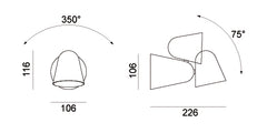 Formagenda Peppone Wall Light