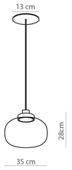 TOOY Lighting - Legier Suspension Wide