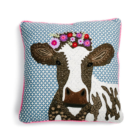 Cow Couture Cushion - The Pioneer Woman Mercantile