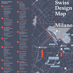 Swiss Design Map Milano