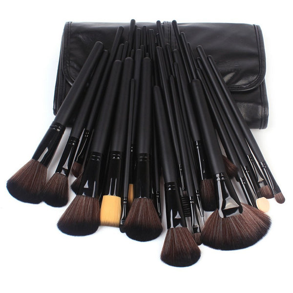 makeup brush travel pouch