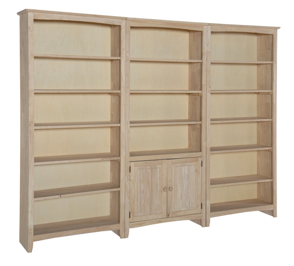 Unfinished Wood Bookcases And Bookshelves Unfinishedfurnitureexpo