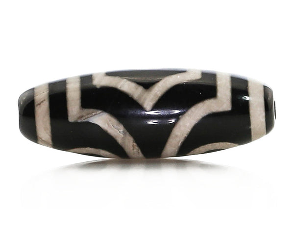 black tibetan agate