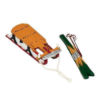 Dept 56 2015 Skis & Sleds #4047552 NIB FREE SHIPPING 48 STATES