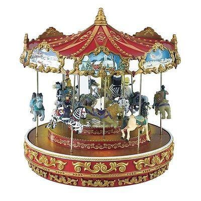 Mr. Christmas Triple Decker Carousel #19870 FREE SHIPPING 48 STATES