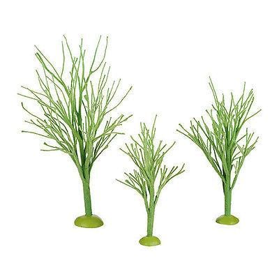 Dept 56 Halloween 2014 Green Bare Branch Trees #4038915 NIB FREE SHIP 48 STATES