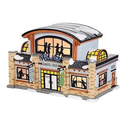 Dept 56 Snow Village 2014 Village Health Club #4036568 NIB FREE SHIP 48 STATES