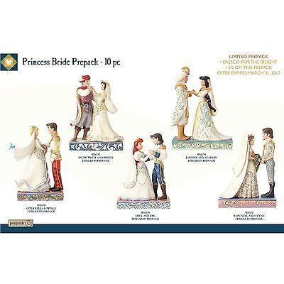 Jim Shore Disney Traditions 2016 Princes Wedding Set 5 4058898