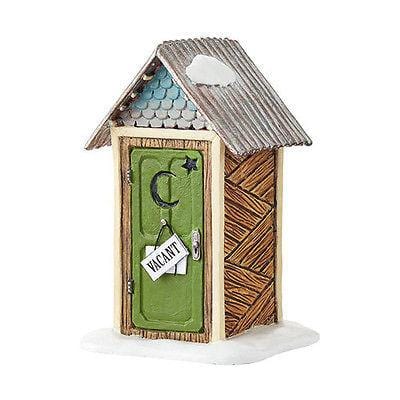 Dept 56 2015 Woodland Outhouse #4047581 NIB FREE SHIPPING 48 STATES