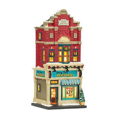 Dept 56 CIC 2014 Swing Town Records #4036492 NIB FREE SHIPPING 48 STATES