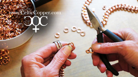 Celtic Copper DIY jewelry making supplies