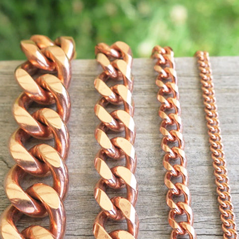 Celtic Copper Curb Chains 79 76 72 71 