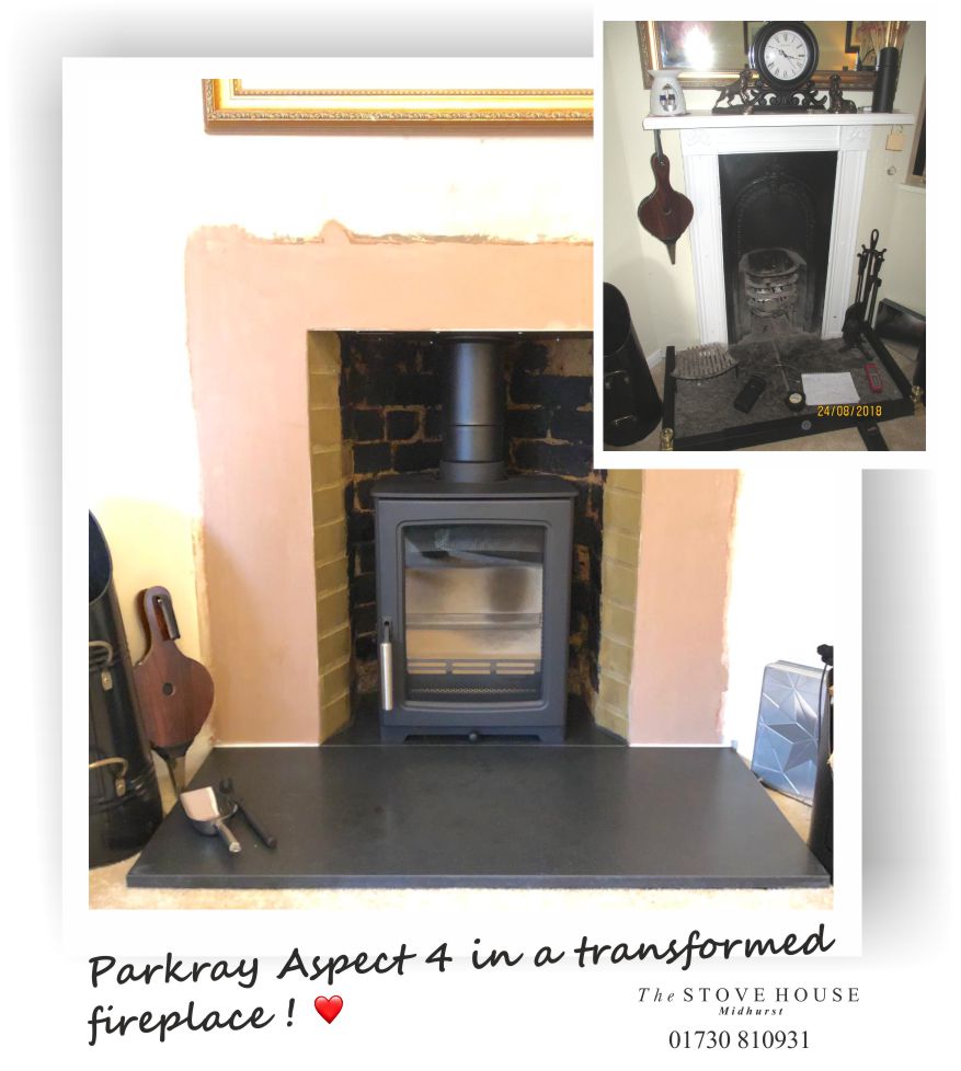 Opening Up A Fireplace Installing A Parkray Aspect Woodburing