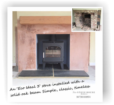 Eco Ideal 3 Supplied & Installed by The Stove House www.thestovehouseltd.co.uk 01730 810931