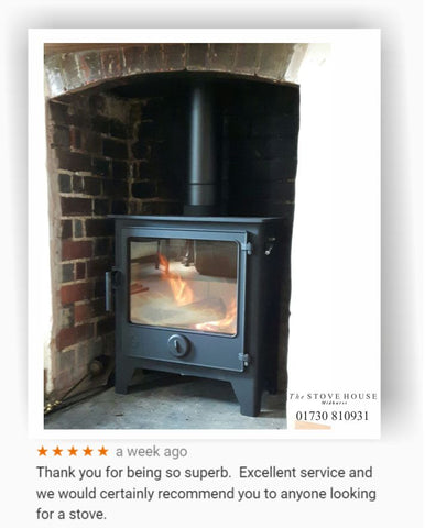 Dean Forge Stove Supplied and Installed by The Stove House www.thestovehouseltd.co.uk 01730 810931