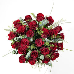 24 red roses from postabloom | flower delivery app