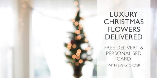 Luxury Christmas Flowers with free next day delivery and personalised card