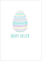 happy easter egg card