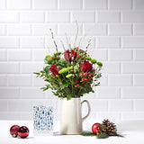 Merry & Bright Letterbox Bouquet for Christmas from Postabloom