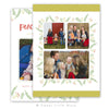 Floral Holiday Christmas Card Template
