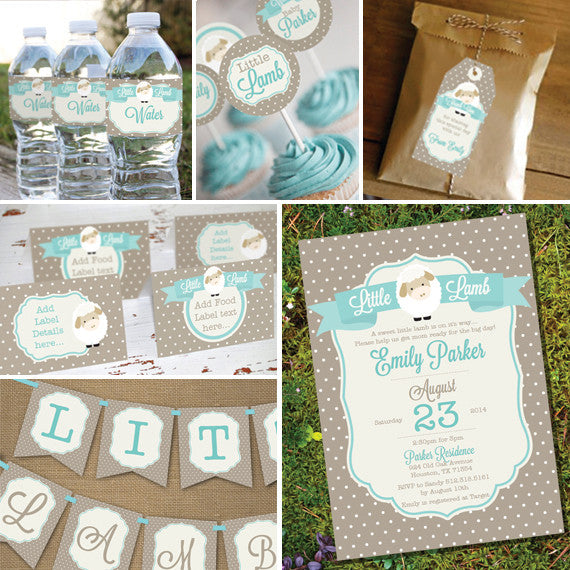 unisex baby shower favours