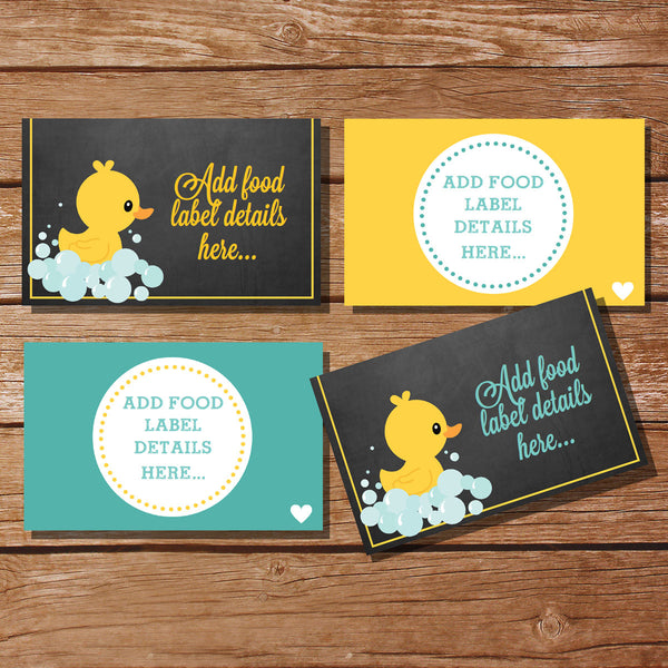 unisex-rubber-duck-baby-shower-food-labels-tent-cards-sunshine-parties