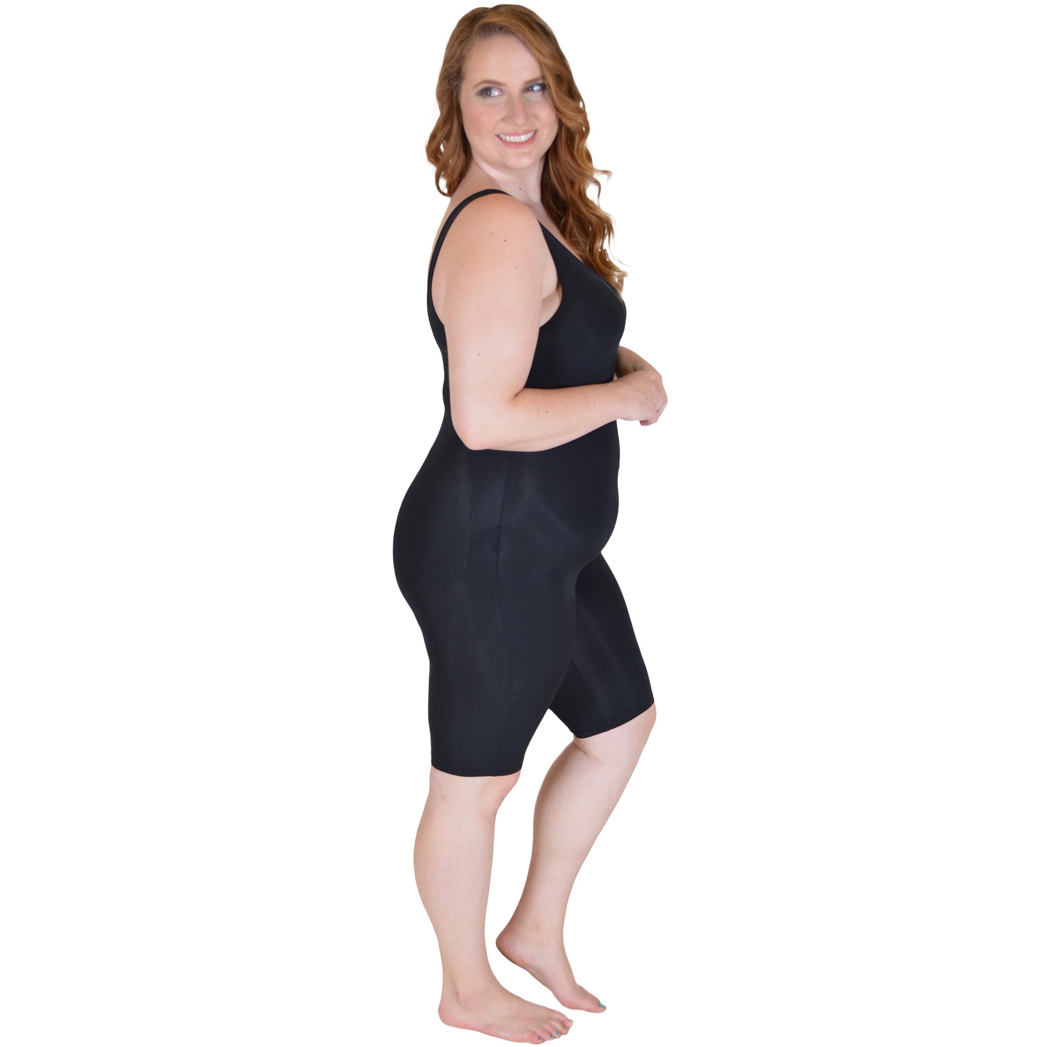 Women's Workout Tank Unitard NYLON BIKETARD