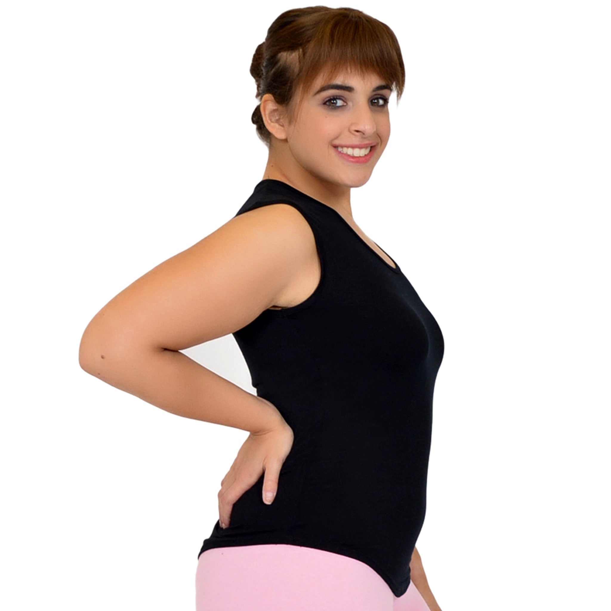 Teamwear Angelina Scoop Neck Tank Top