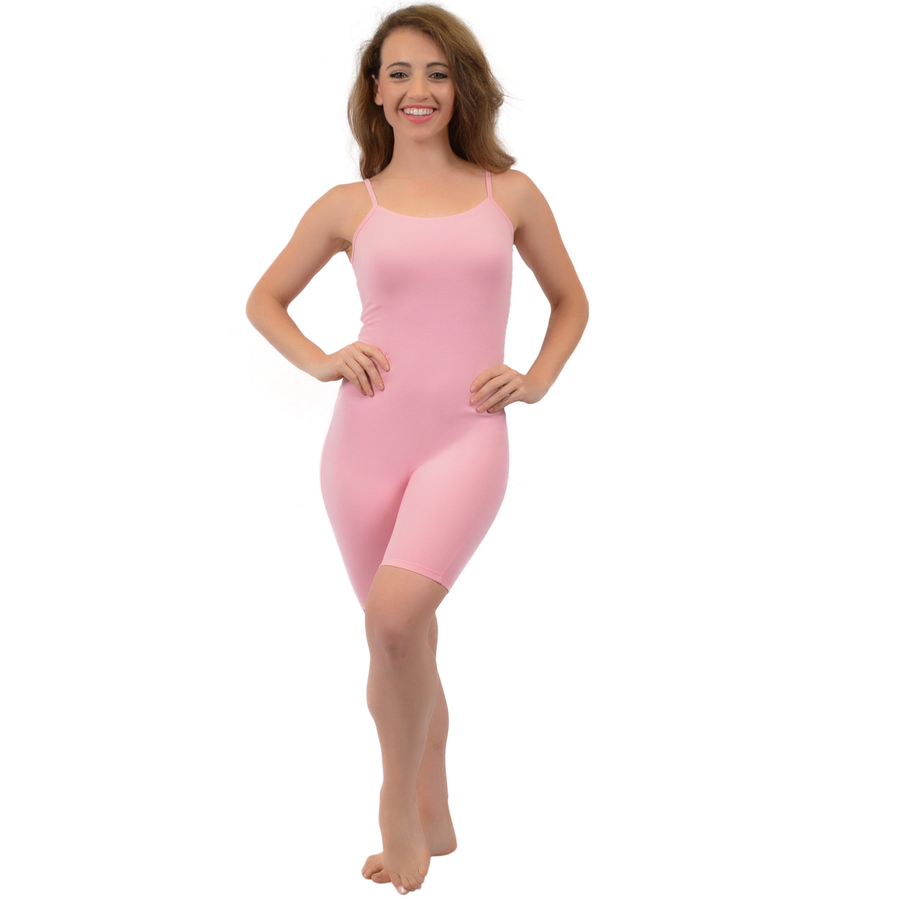 Women's Cotton Camisole Unitard Shorties