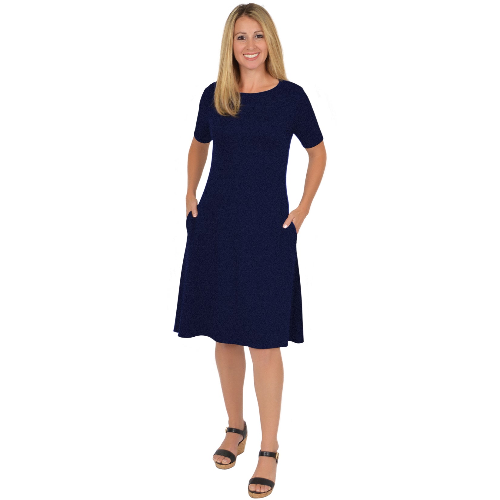Plus Size Madison Short Sleeve Dress