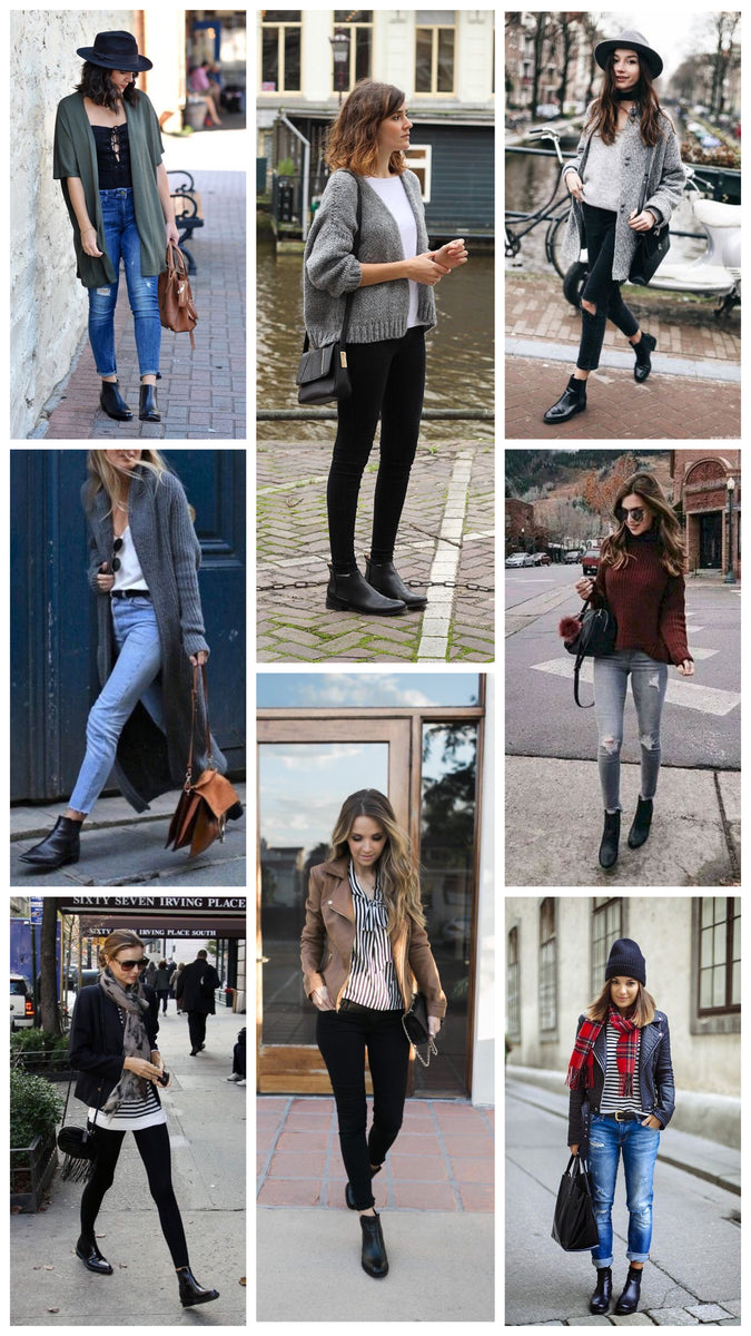 outfit ideas with black booties