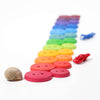 Grimms Large Wooden Buttons for Threading - Grimm’s Spiel and Holz - Tiny Paper Co. Afterpay Toy Store Australia