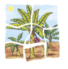 Five Layer Banana Puzzle-Puzzle-Beleduc-Tiny Paper Co-Afterpay-Australia-Toy-Store - Beleduc - Tiny Paper Co. Afterpay Toy Store Australia
