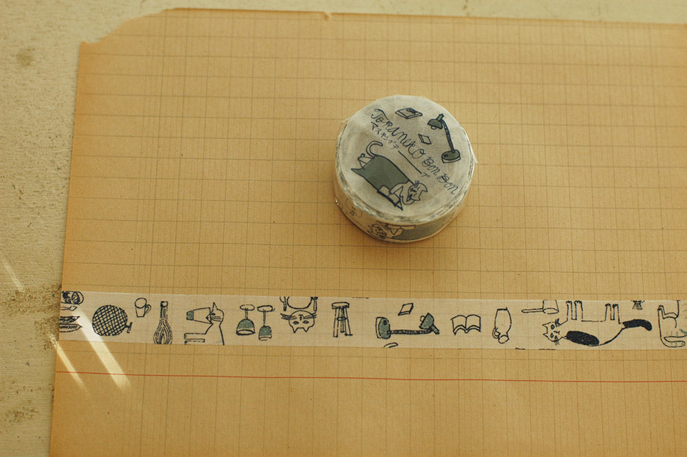 Classiky x Toranekobonbon Washi Tape - Memory of mon petit