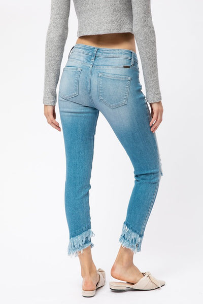 kancan fringe jeans